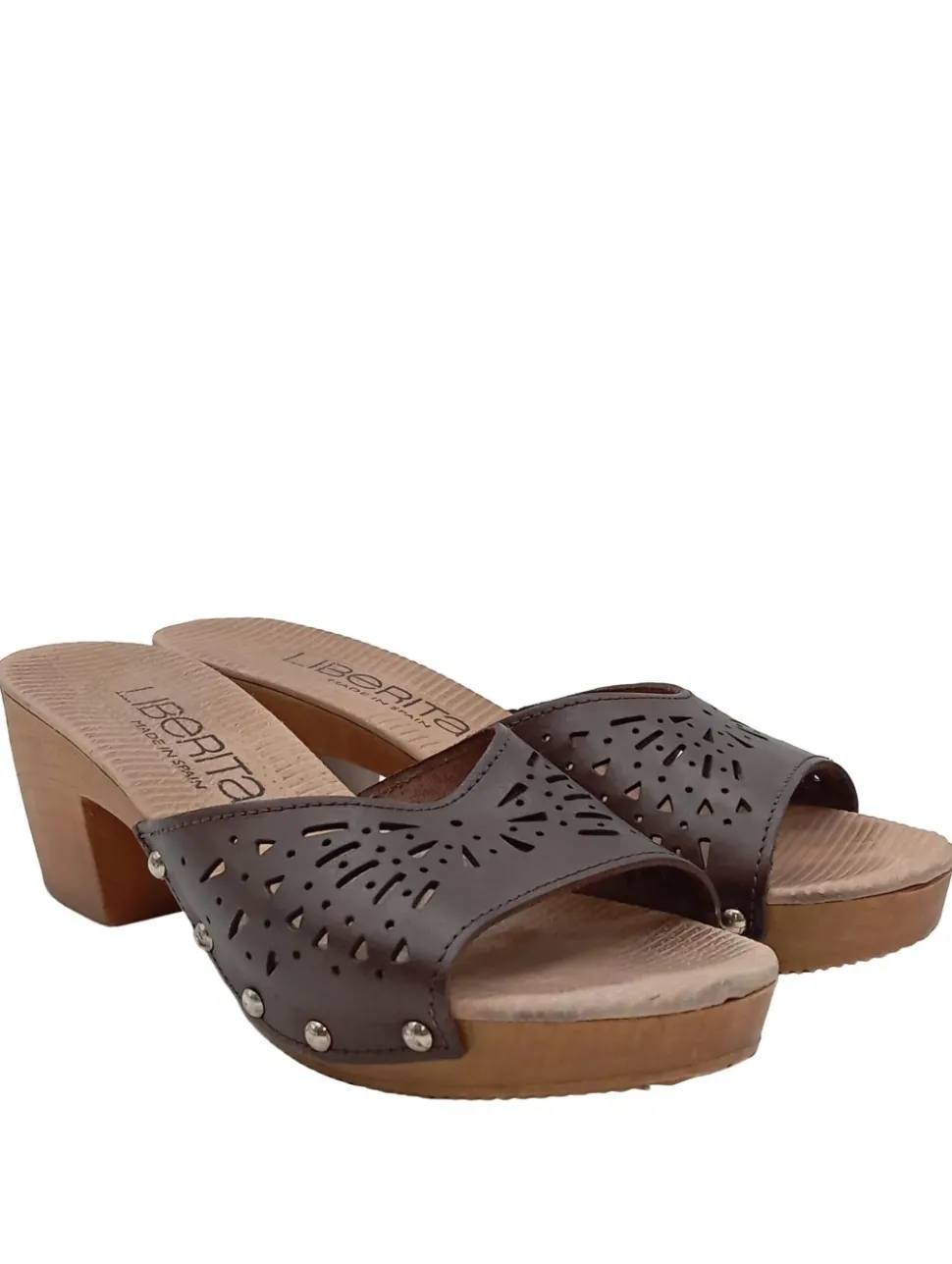 Absatz Pantoletten Größe 38