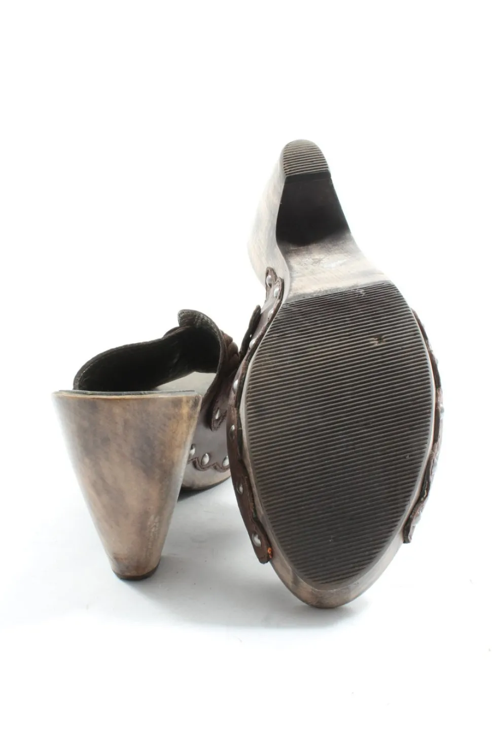 Absatz Pantoletten Größe 38