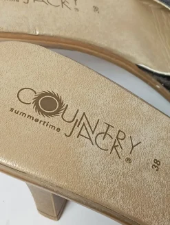 Absatz Pantoletten Größe 38