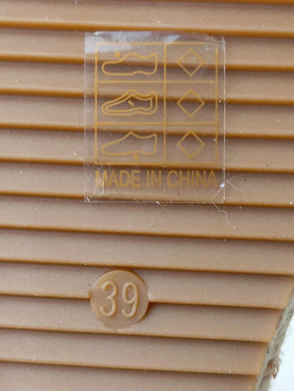 Espadrilles-Sandalen Größe 39