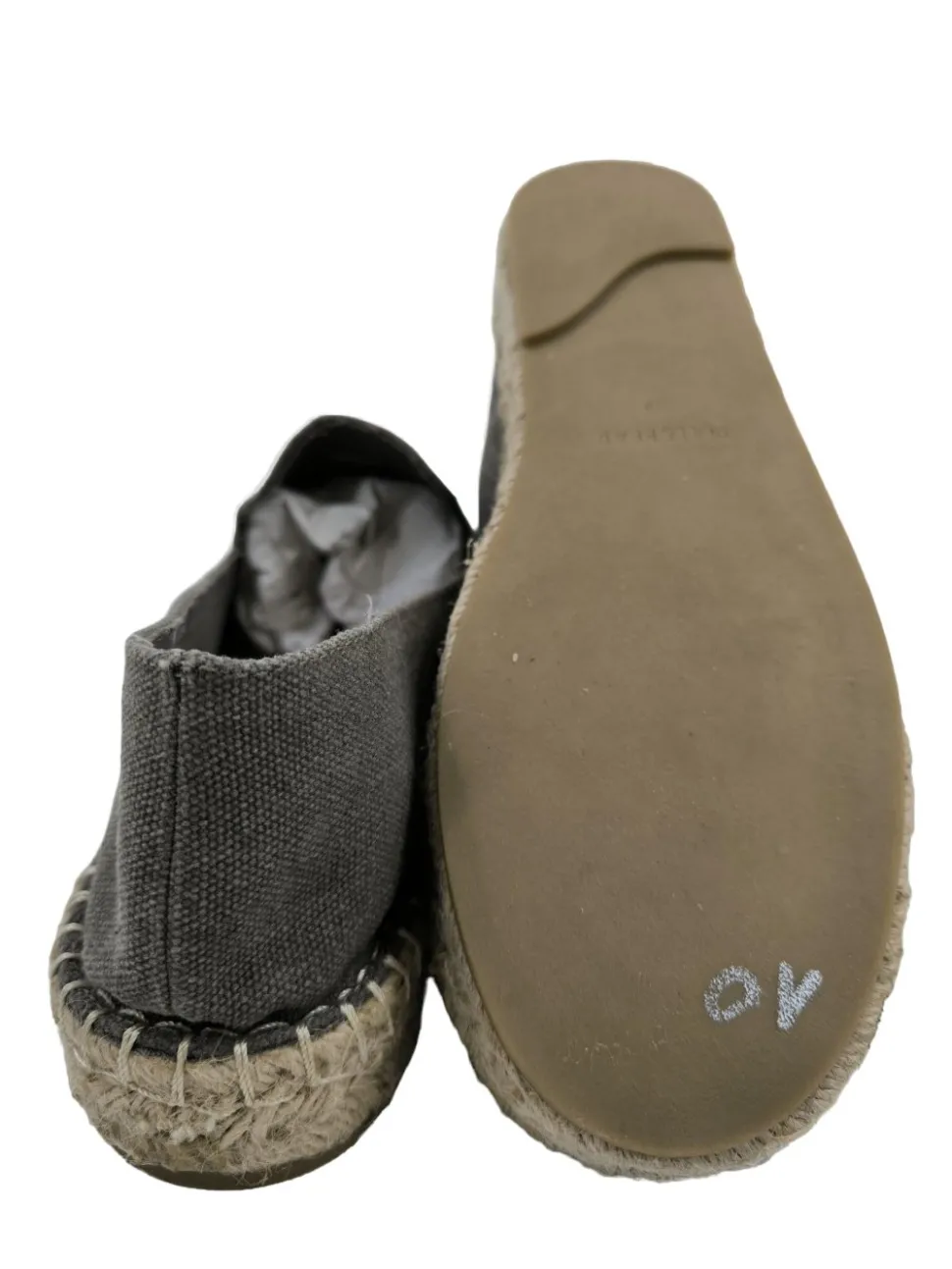 Espadrilles-Sandalen Größe 39