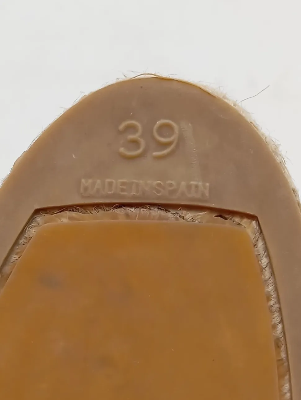 Espadrilles-Sandalen Größe 39