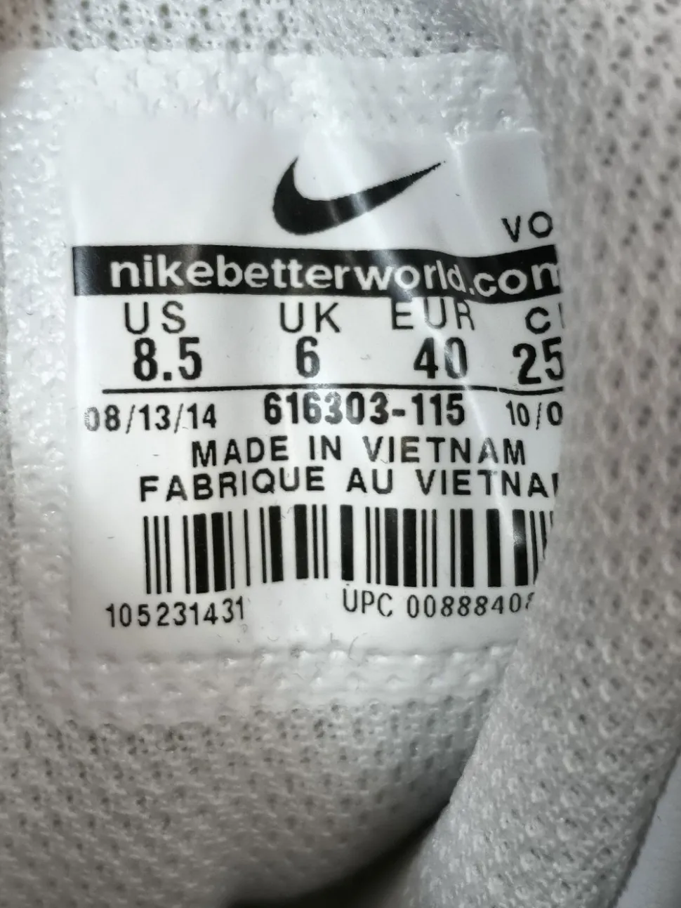 High Top Sneaker Größe 40