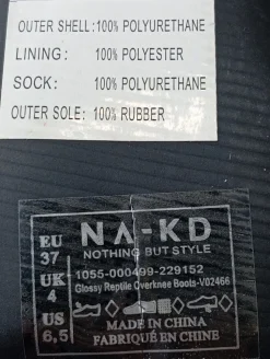 Overknees Größe 37