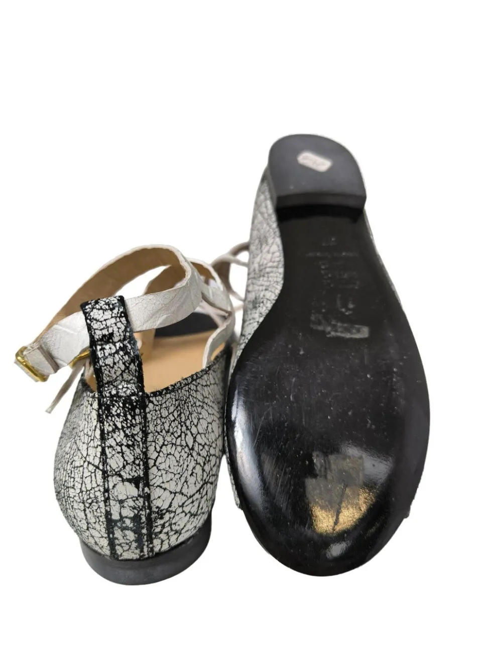 Peeptoe Ballerinas Größe 37