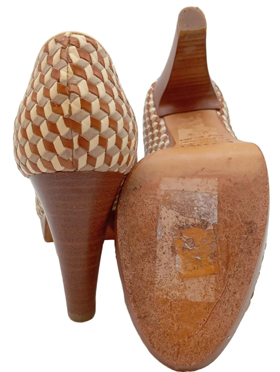 Peeptoe Pumps Größe 37,5