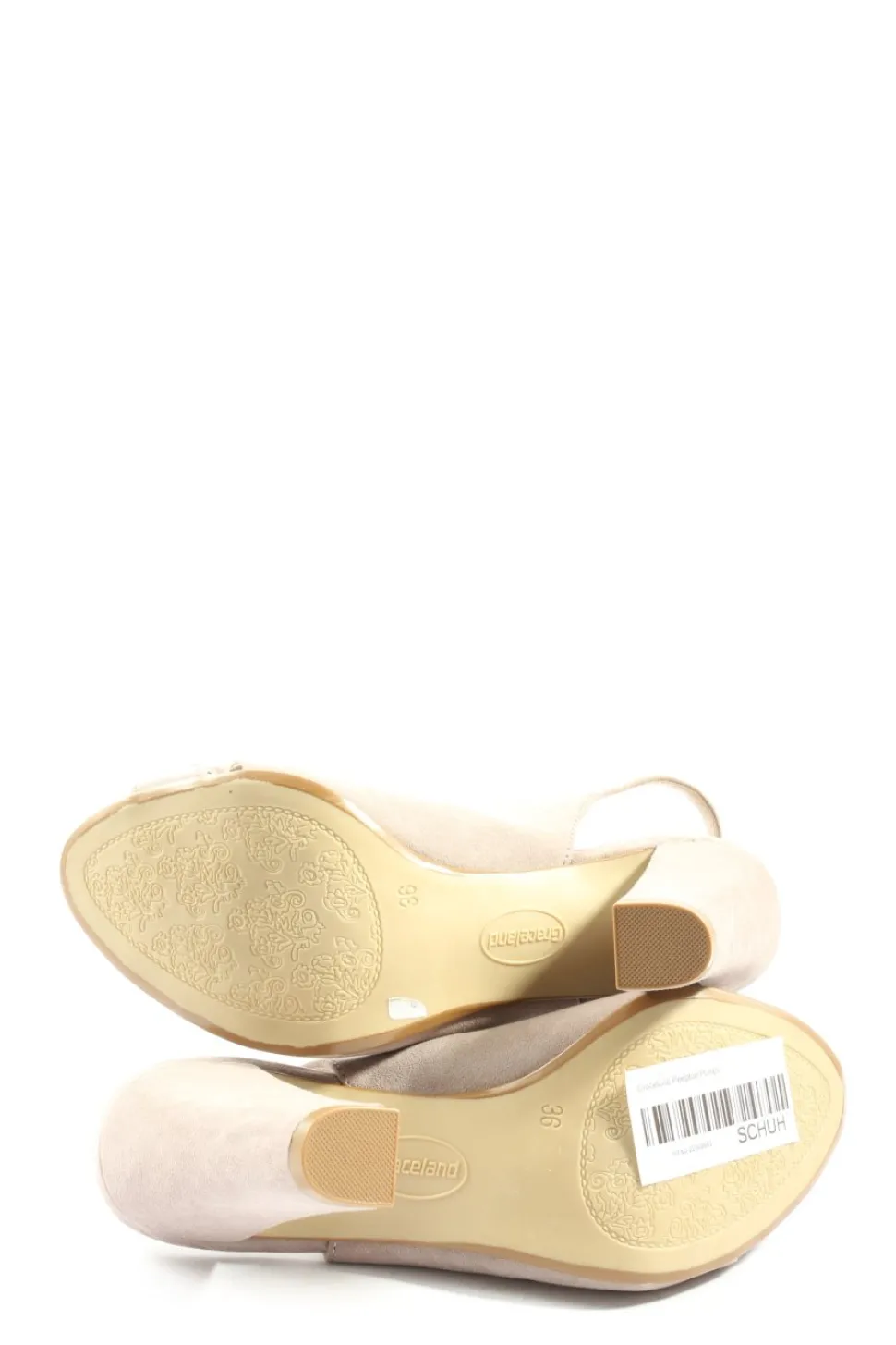 Peeptoe Pumps Größe 36