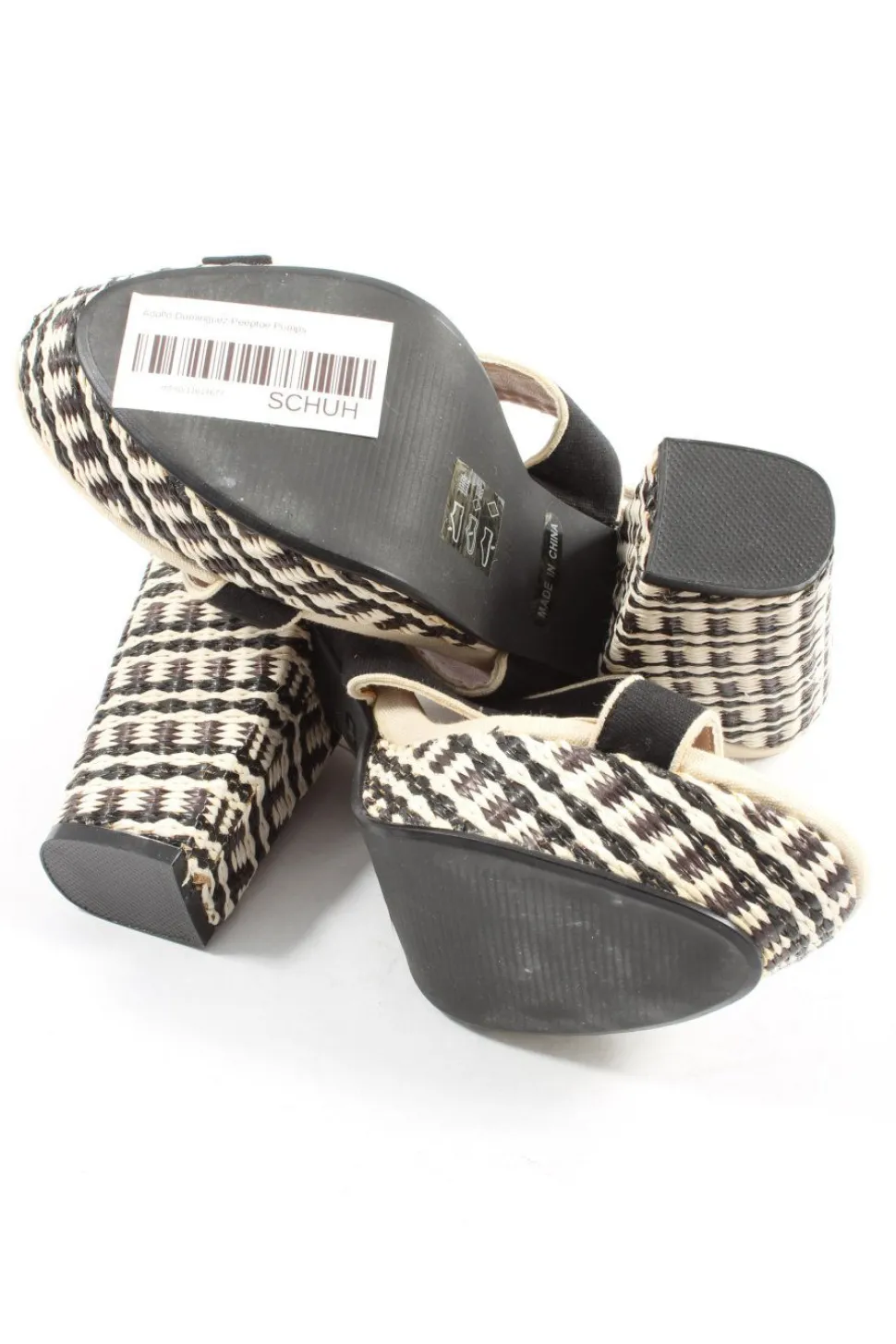 Peeptoe Pumps Größe 38