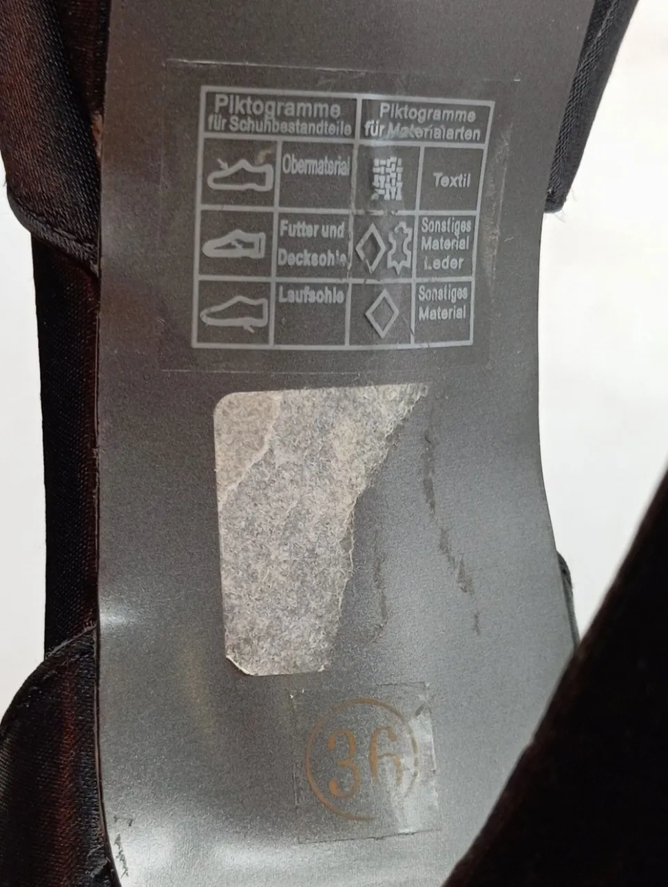 Peeptoe Pumps Größe 36