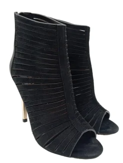 Peeptoe-Stiefeletten Größe 36