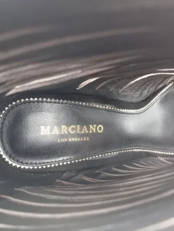 Peeptoe-Stiefeletten Größe 36