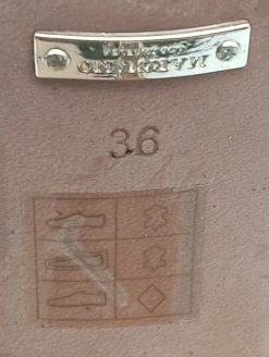 Peeptoe-Stiefeletten Größe 36