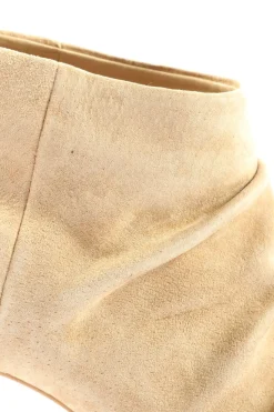 Peeptoe-Stiefeletten Größe 36