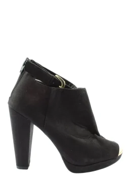 Peeptoe-Stiefeletten Größe 39