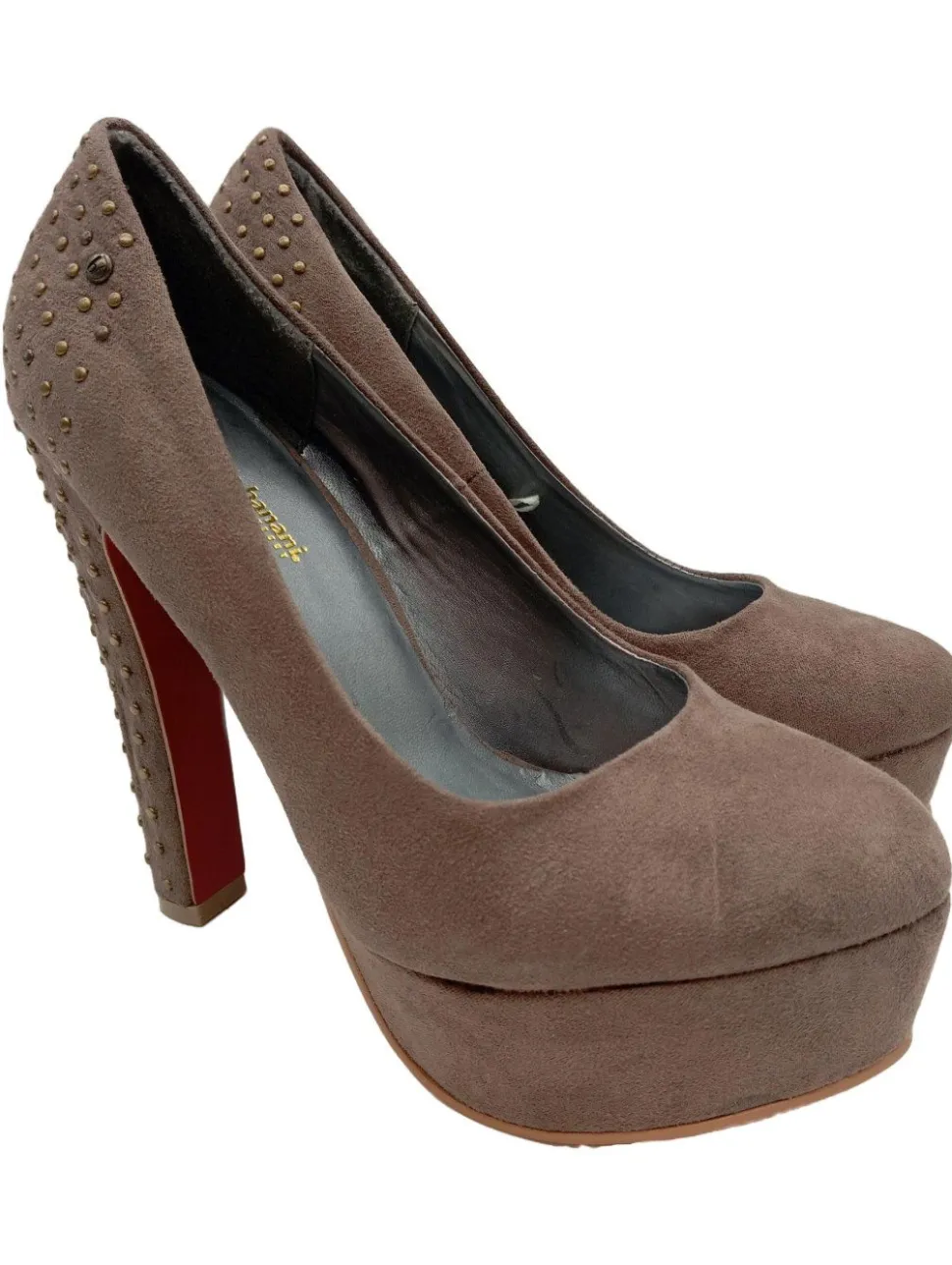 Plateau-Pumps Größe 37