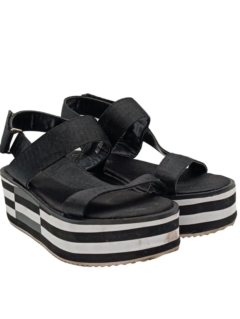 Plateau-Sandalen Größe 37