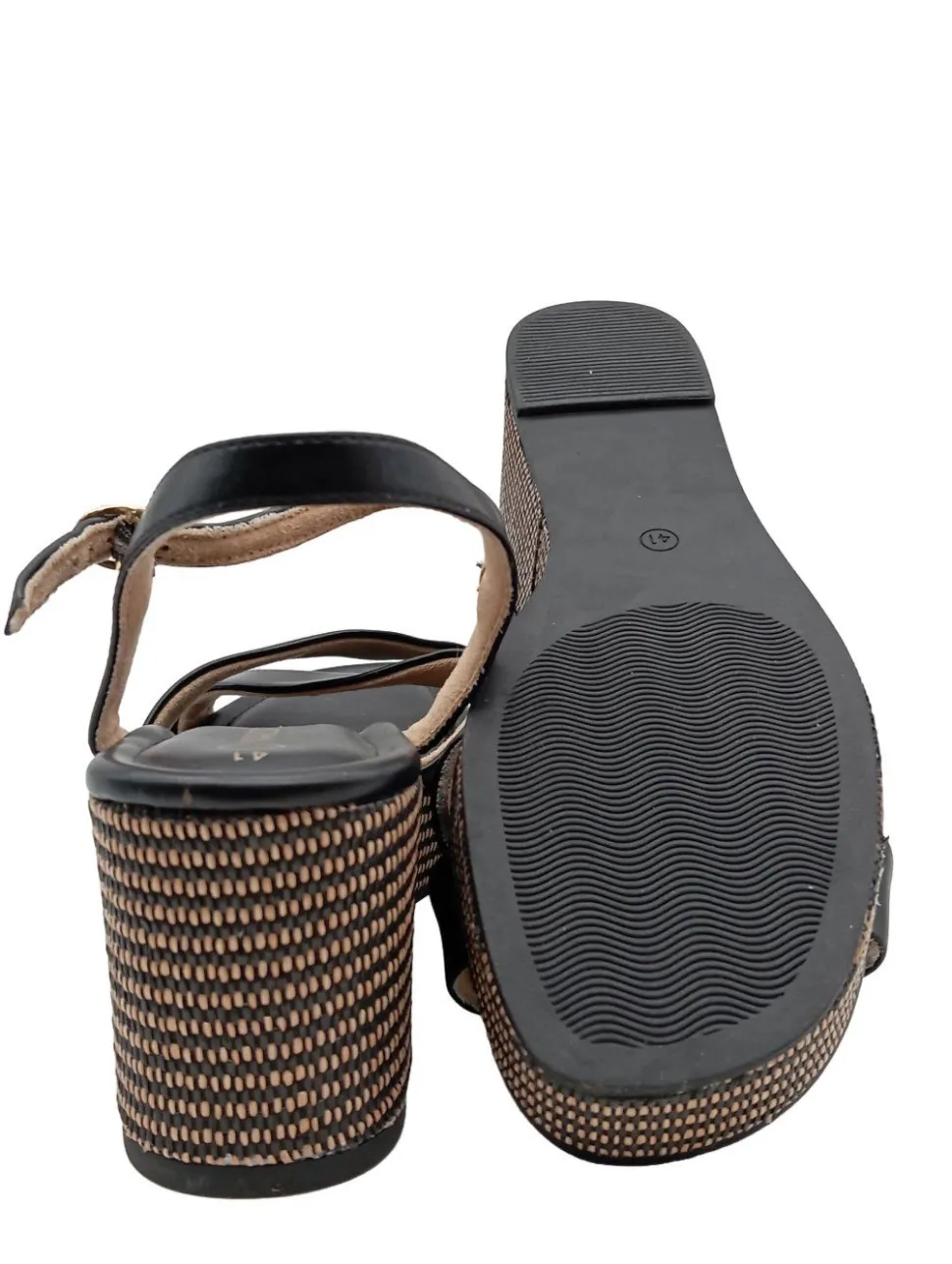 Plateau-Sandalen Größe 41