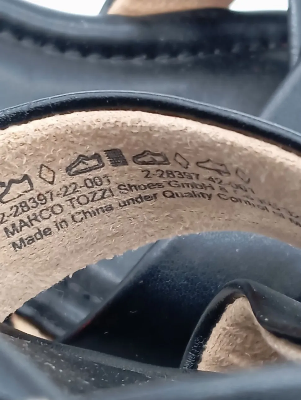 Plateau-Sandalen Größe 41