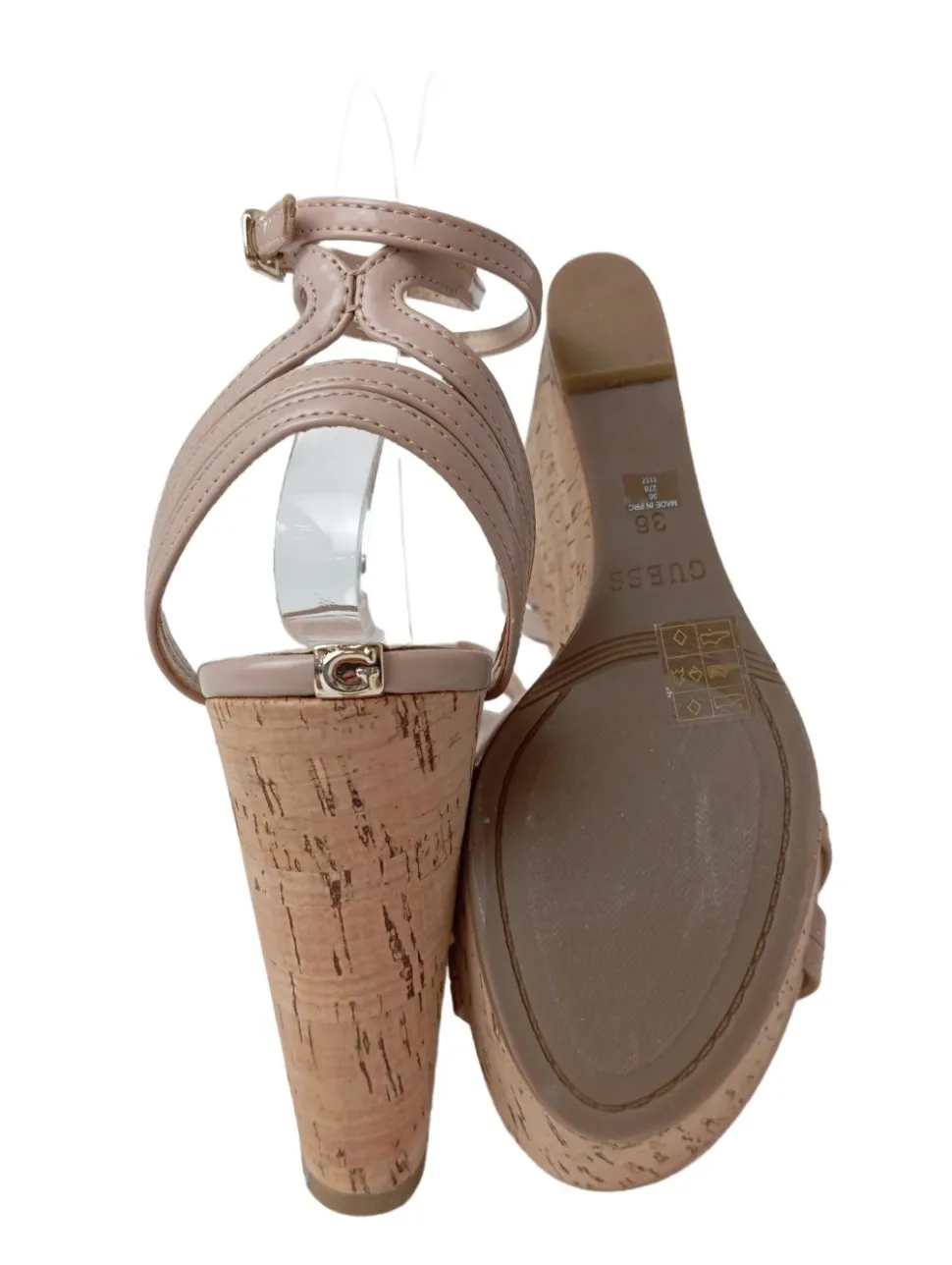 Plateau-Sandalen Größe 36