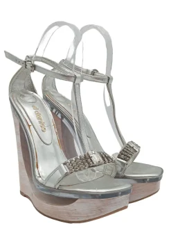 Plateau-Sandalen Größe 37