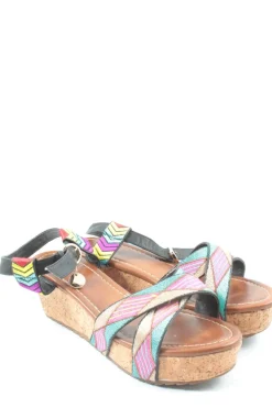 Plateau-Sandalen Größe 37