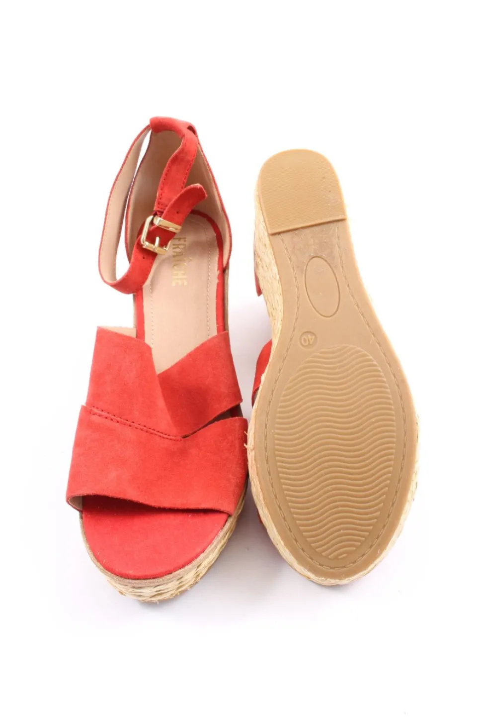 Plateau-Sandalen Größe 40