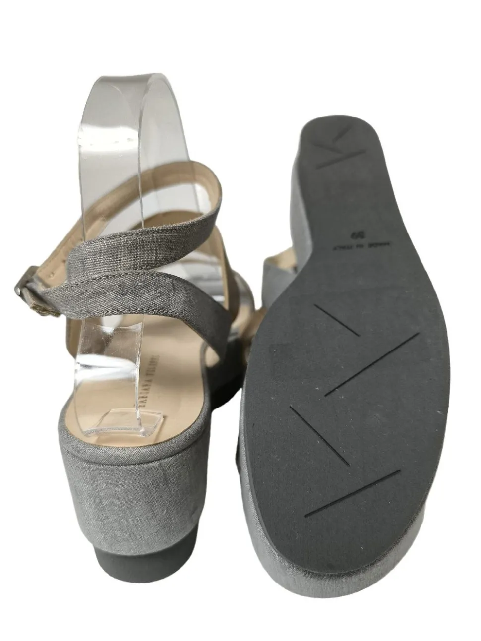 Plateau-Sandalen Größe 39