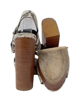 Plateau-Sandalen Größe 41