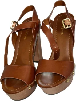 Plateau-Sandalen Größe 41