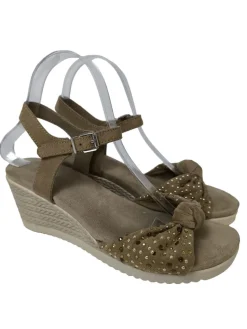 Plateau-Sandalen Größe 38