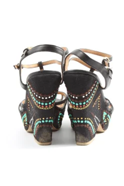 Plateau-Sandalen Größe 40