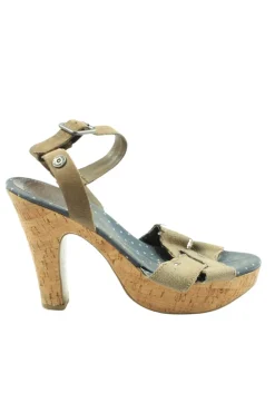 Plateau-Sandalen Größe 38