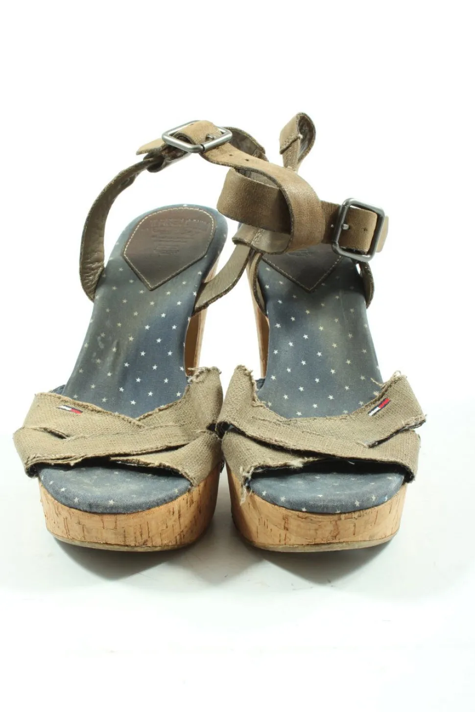 Plateau-Sandalen Größe 38