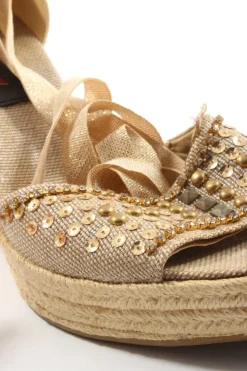 Plateau-Sandalen Größe 39