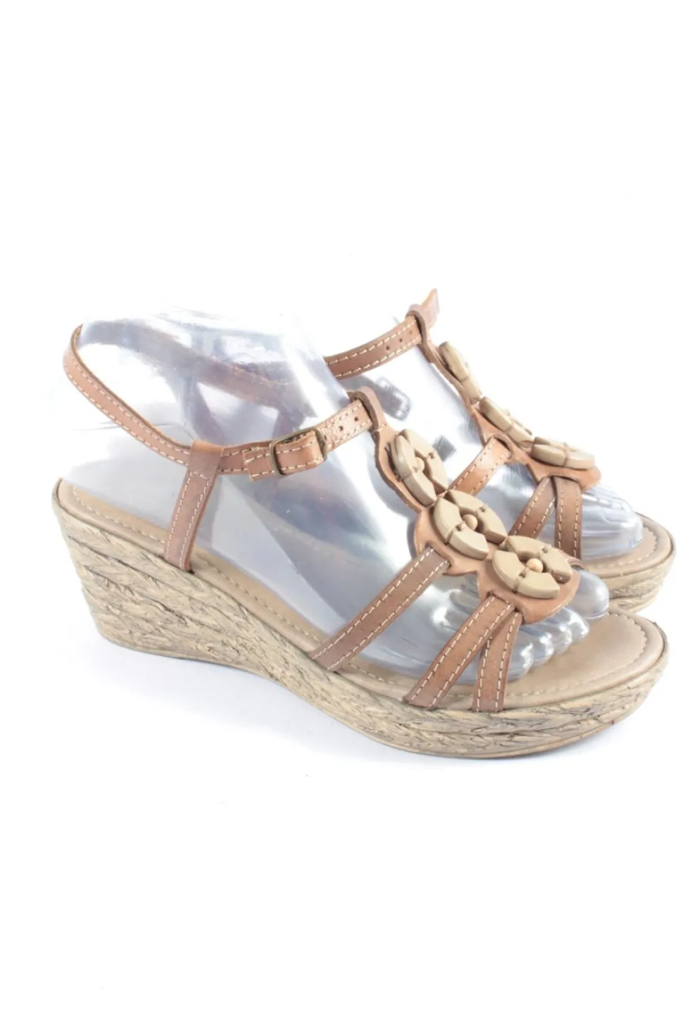 Plateau-Sandalen Größe 36