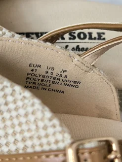 Plateau-Sandalen Größe 41