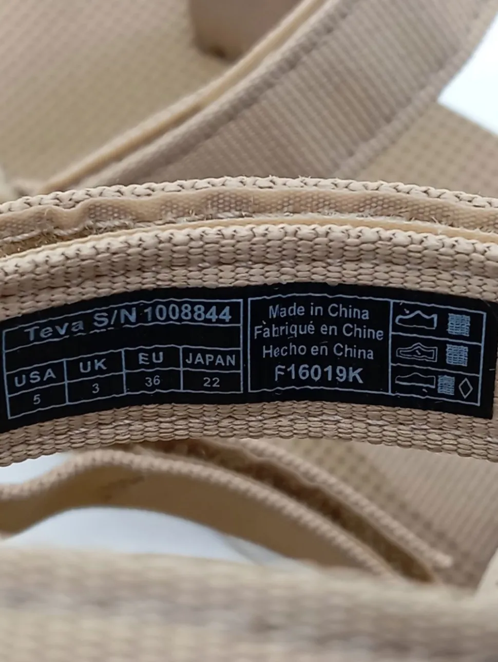 Plateau-Sandalen Größe 36