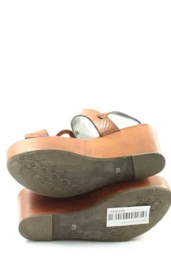 Plateau-Sandalen Größe 38