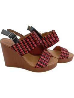 Plateau-Sandalen Größe 38