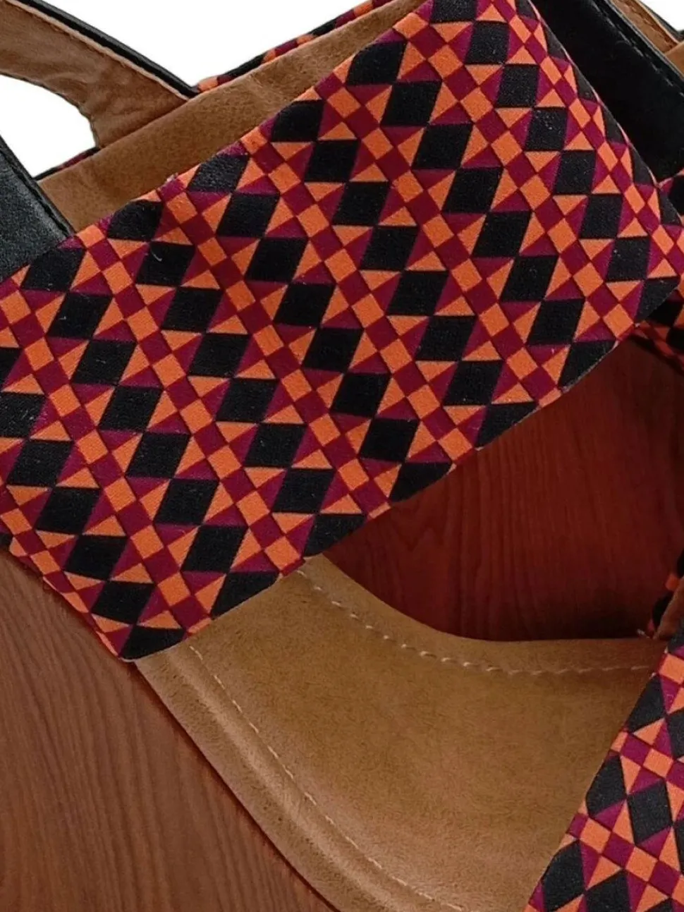 Plateau-Sandalen Größe 38