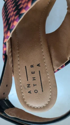 Plateau-Sandalen Größe 38