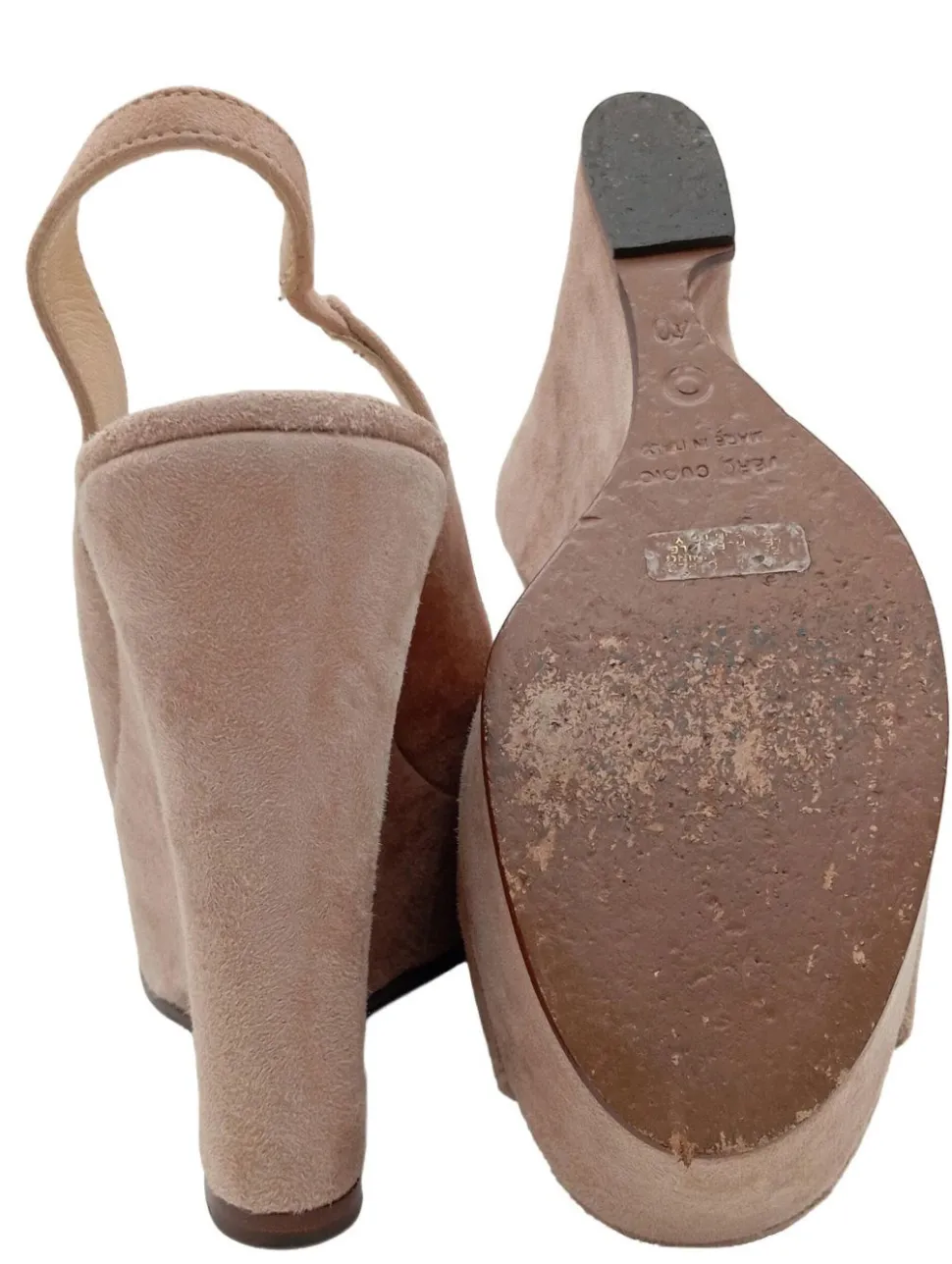 Plateau-Sandalen Größe 40