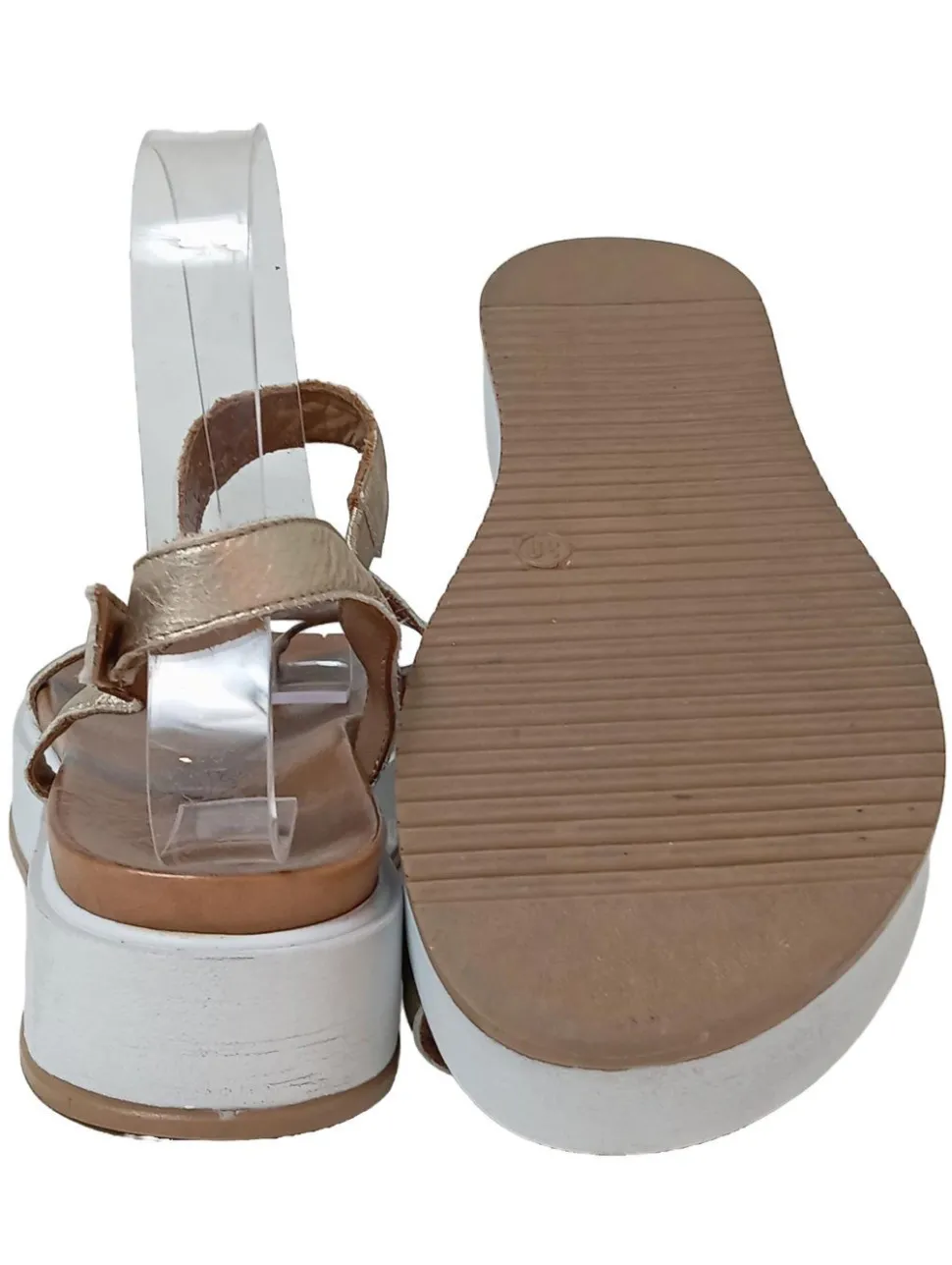 Plateau-Sandalen Größe 39