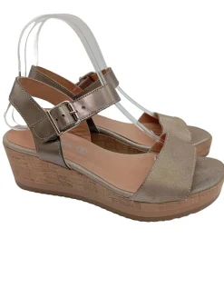 Plateau-Sandalen Größe 38