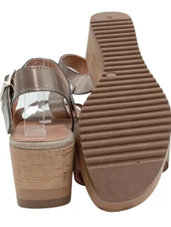 Plateau-Sandalen Größe 38