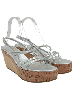 Plateau-Sandalen Größe 38,5