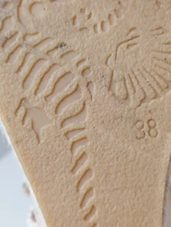 Plateau-Sandalen Größe 38