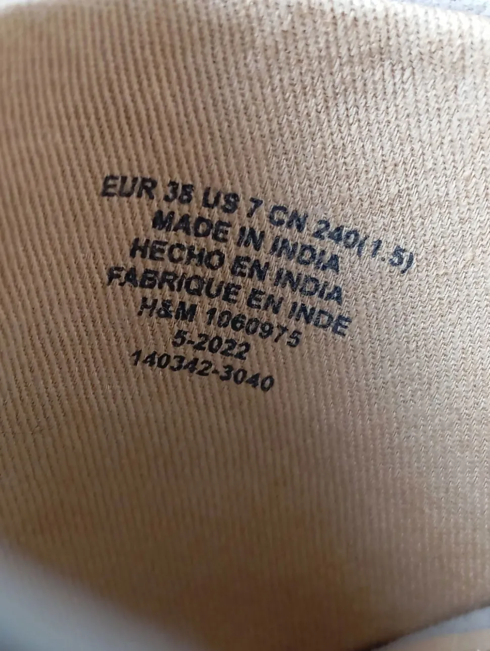 Plateau-Sandaletten Größe 38