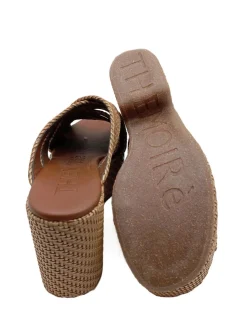 Plateau-Sandaletten Größe 38