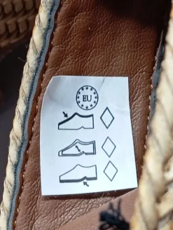 Plateau-Sandaletten Größe 38